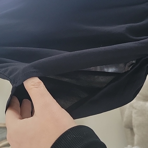 Lands End Black Tie Waist Women Size Xsmall Small Swimsuit Cover Up - Picture 7 of 11